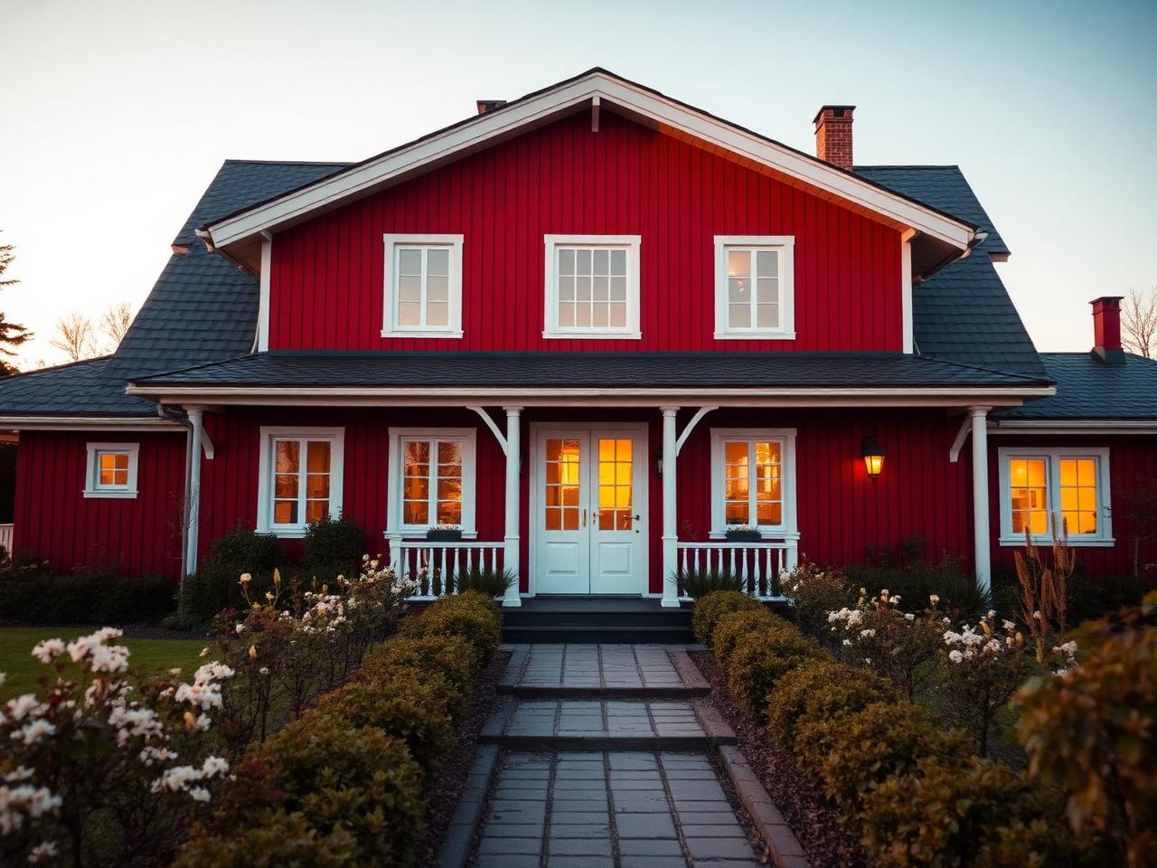 Villa 1972 – fasad, tak, fönster